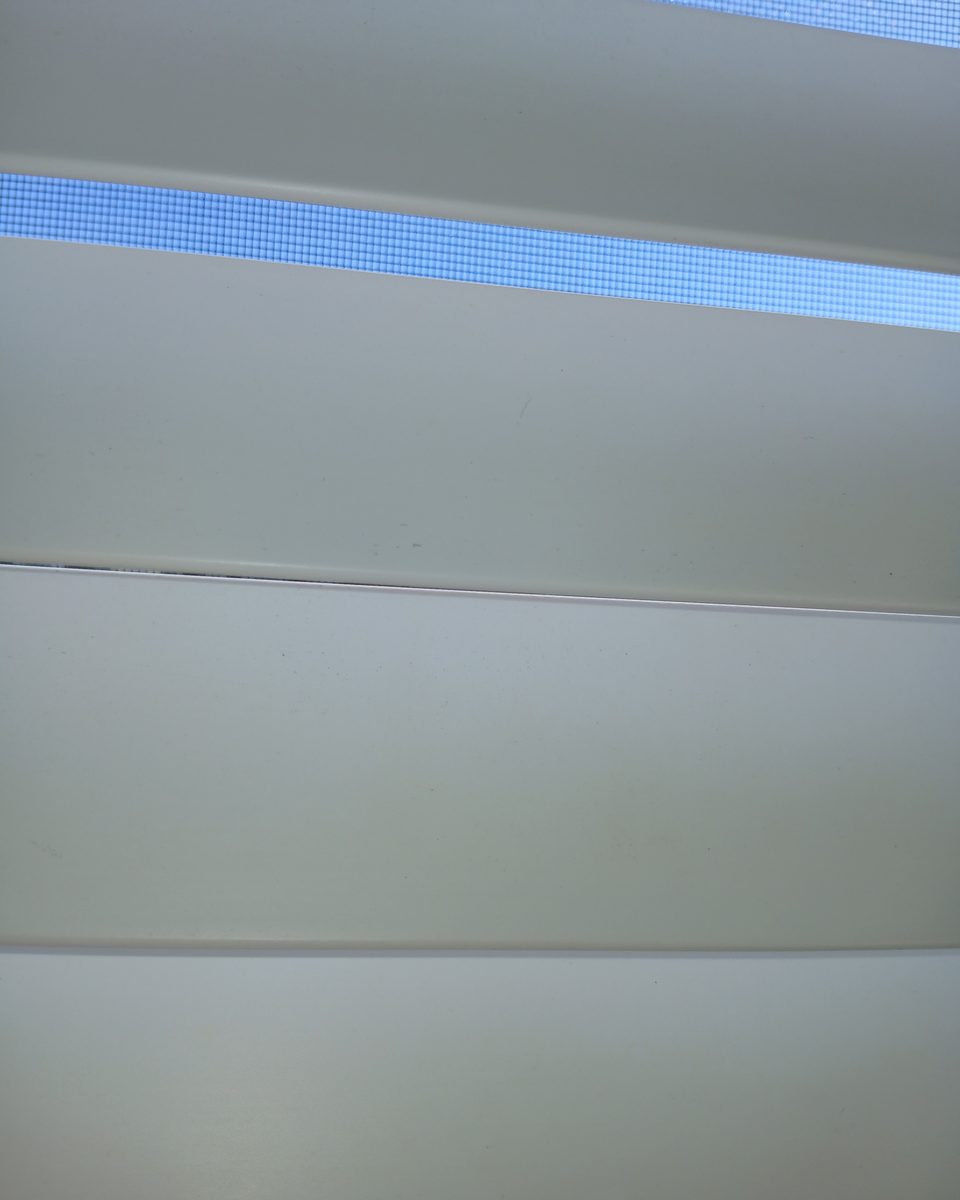 Window blinds — after cleaning